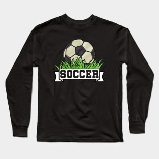 Soccer Ball Long Sleeve T-Shirt